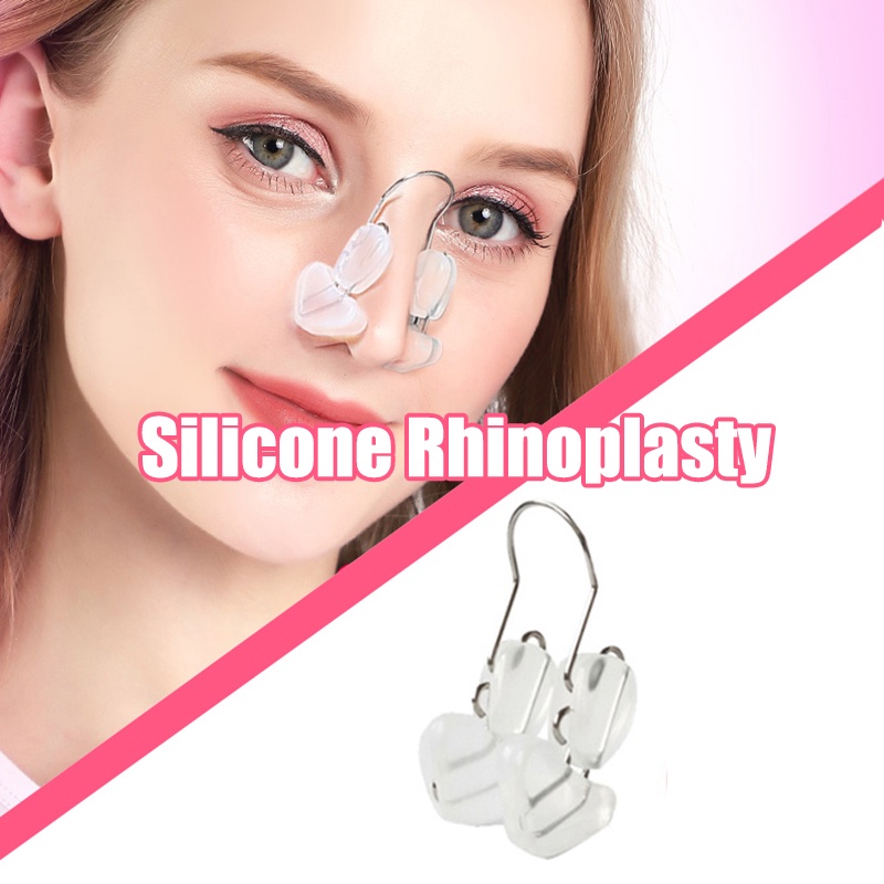 Beauty Nose Clip Nose Up Shaper Soft Safety Silicone Rhinoplasty Nose ...