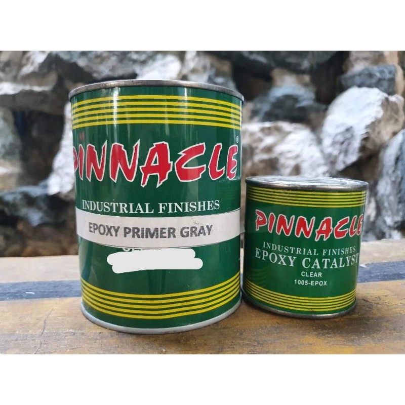 Pinnacle Epoxy Primer with Catalyst 850 EPOP 1L Gray 1 Liter Shopee