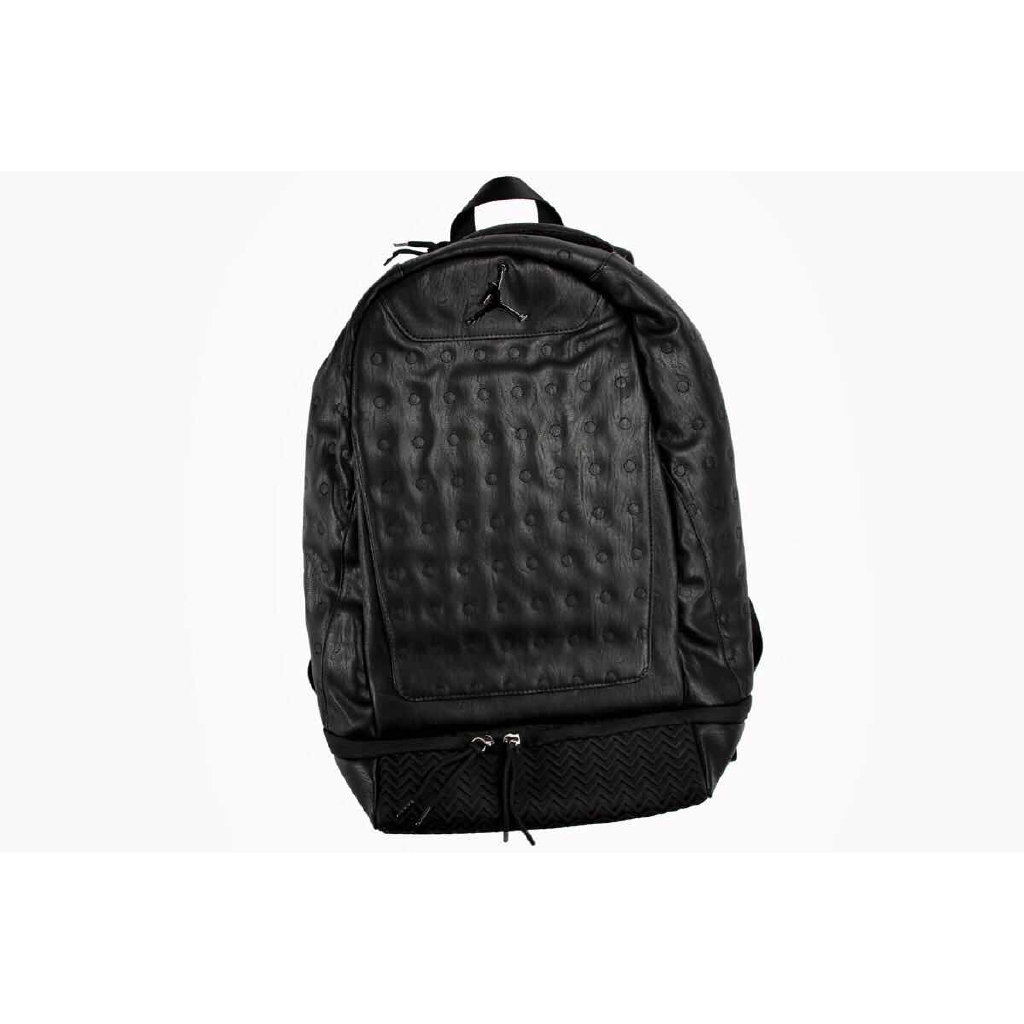 jordan backpack black and white