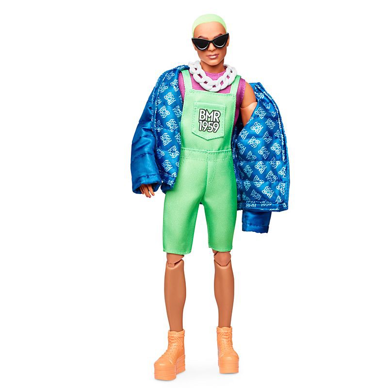 green hair barbie