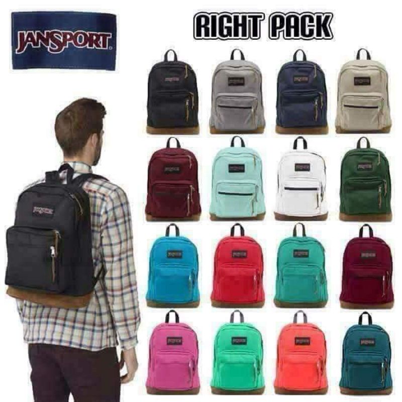 jansport backpack plain rightpack Shopee Philippines