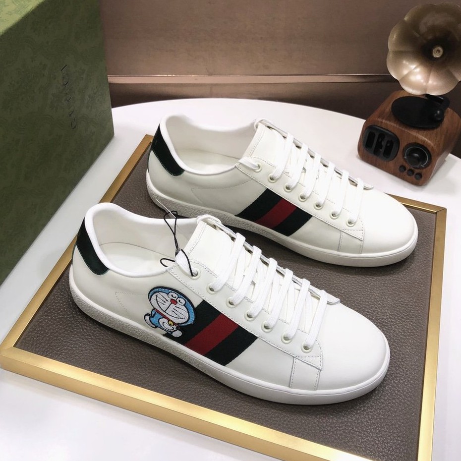 gucci white shoes mens