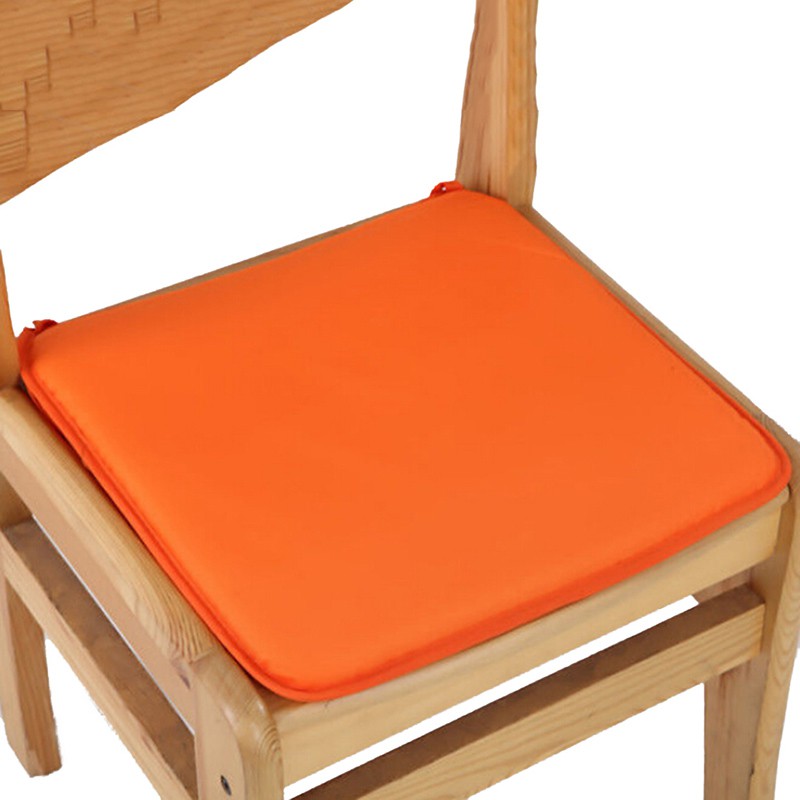 Cushion Office Chair Garden Indoor Dining Seat Pad Tie On Square Foam Patio *u 