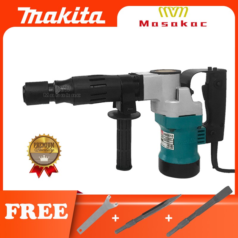 Makita Demolition Hammer / Chipping Gun Portable Jack Hammer HM0810 900W Shopee Philippines