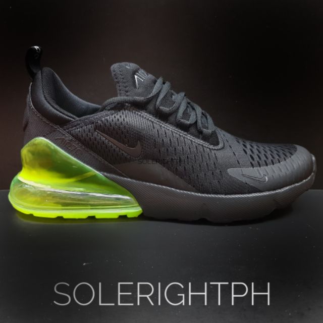 neon green nike sneakers