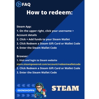 Steam Wallet Code (PHP 500, 1000, 2200) #2