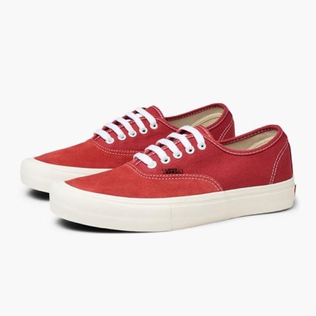 vans authentic pro red