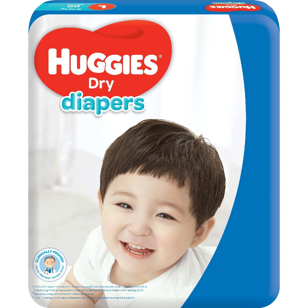 Huggies Dry Diapers Large 68 Pieces Shopee Philippines
