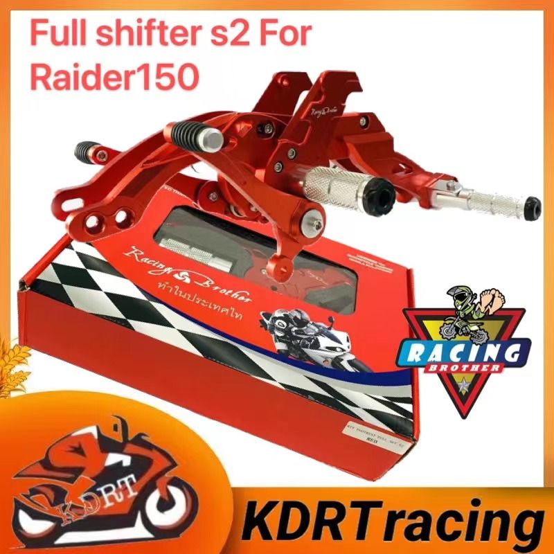 Full Shifter S2 For Raider150 Carb or Fi Rear set Racing brother