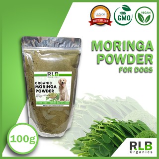 100 grams Pure Moringa Powder for Dogs - Boost Dog’s Immune System, with Vitamins & Nutrients