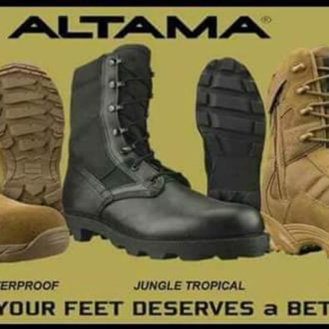 altama steel toe boots