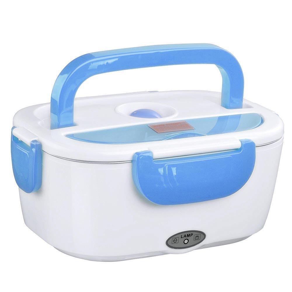 Keimav Heat Preservation FM218 Electric Lunch Box (Blue) Shopee