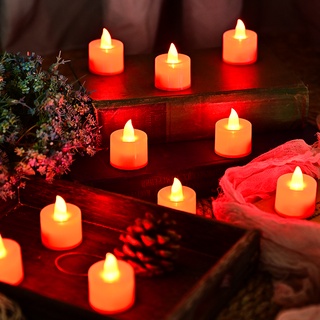 【STOCK】LED flameless candle lamp tea lamp family wedding birthday decoration #9