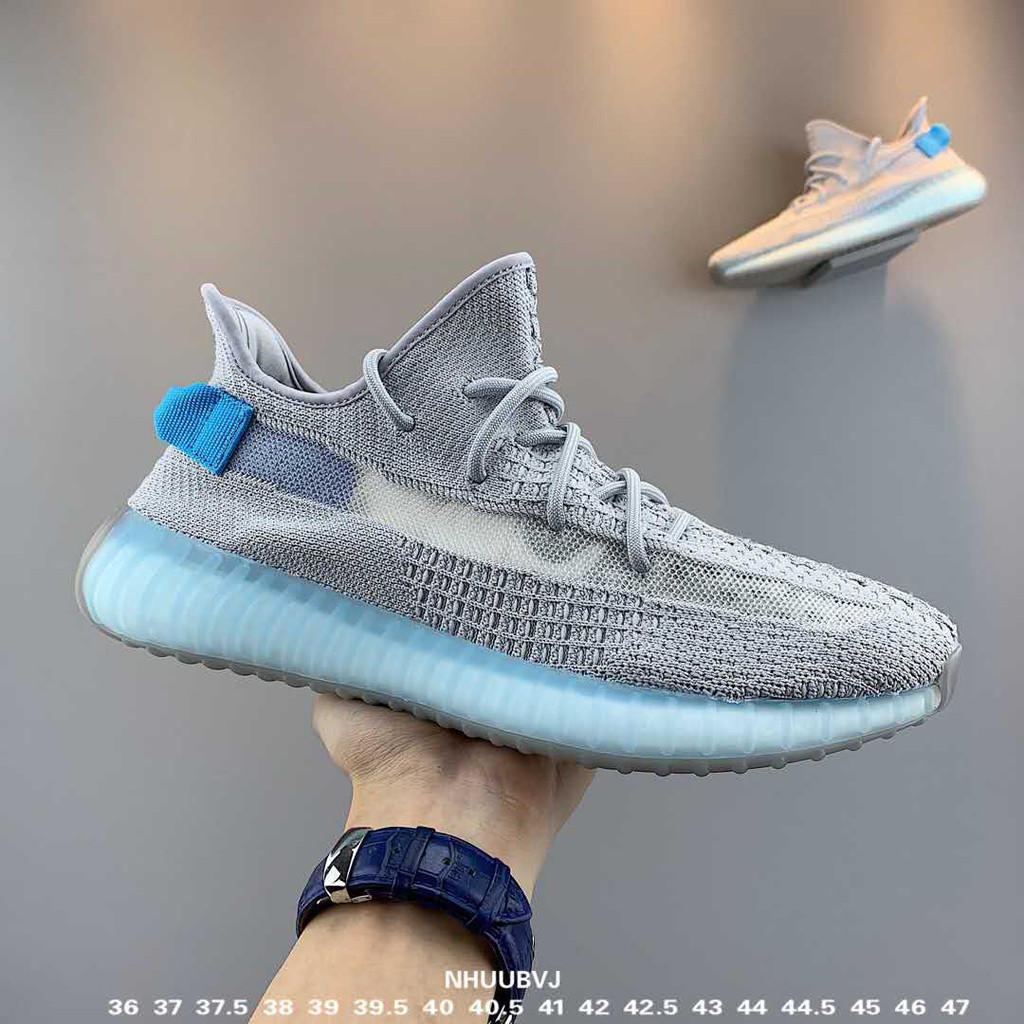 yeezy gray blue