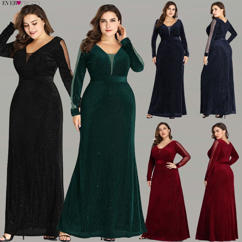 long gown for plus size ladies