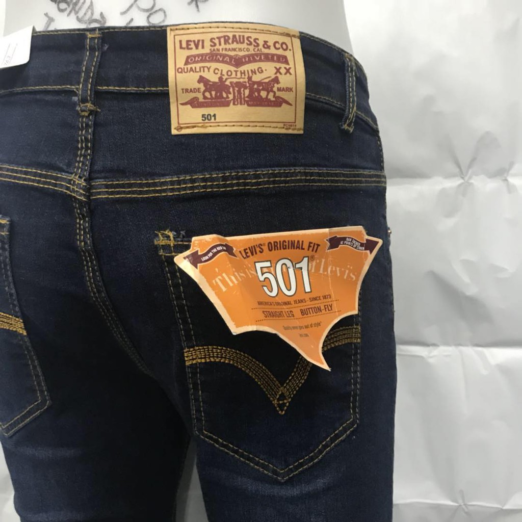 levis 501 blue black