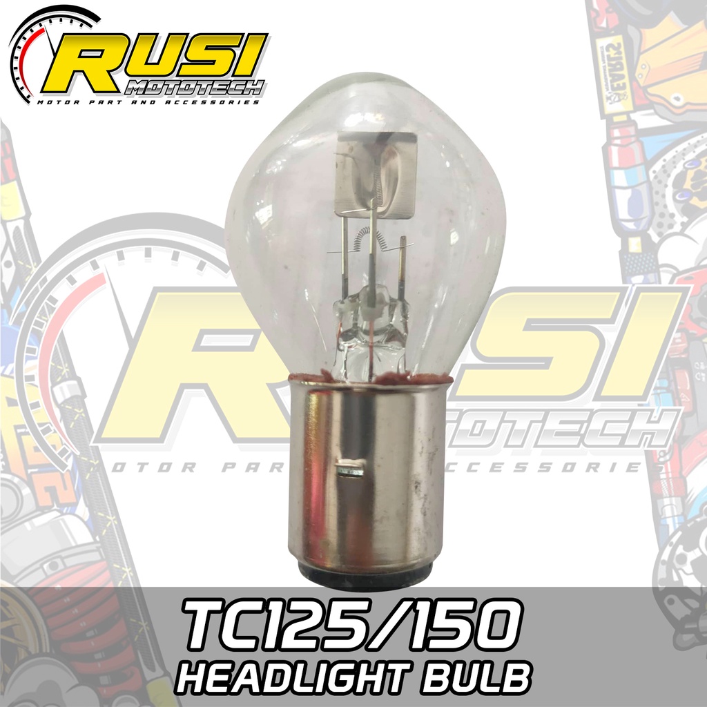 TC 125/150 Headlight / Brake light / Signal light Bulb for RUSI ...