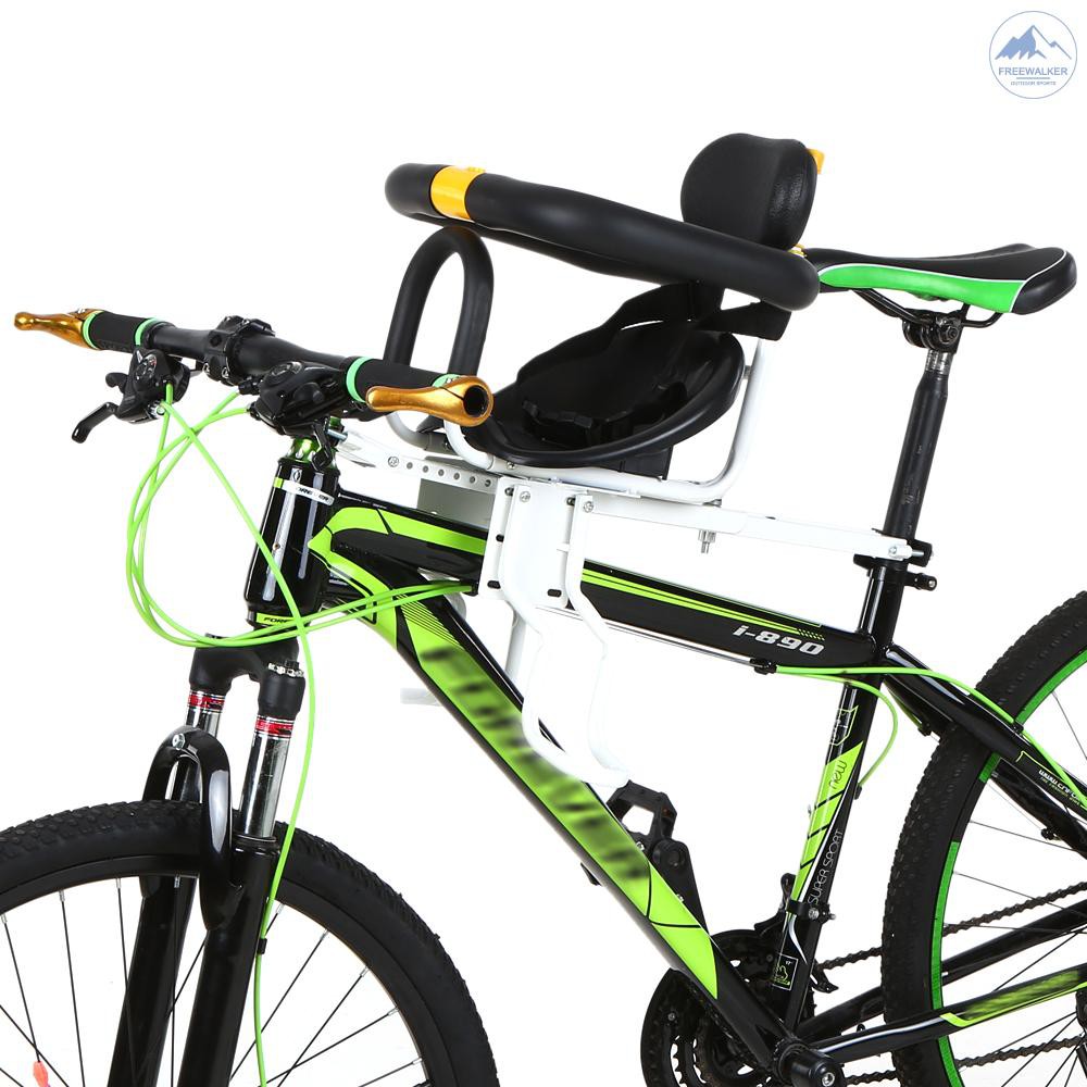 bike with kid seat in back