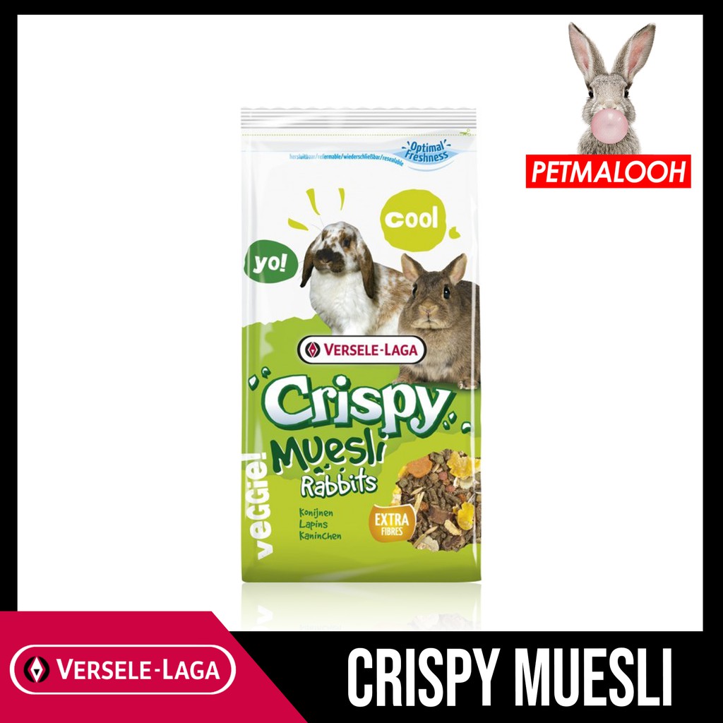 PETMALOOH Versele Laga Crispy Muesli Rabbit Food 1kg Shopee Philippines