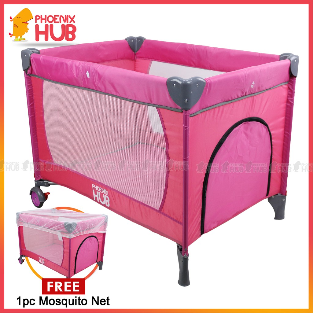 Ph Baby Crib Nursery Playpen Portable And Foldable Play Yard