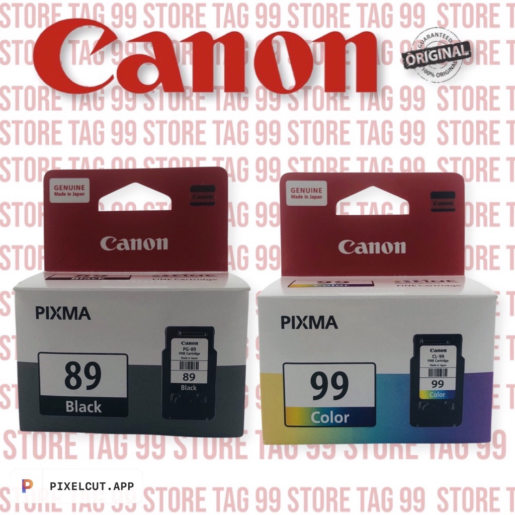 Original Canon Ink Cartridge PG89 / CL99 For Canon Pixma E560 and