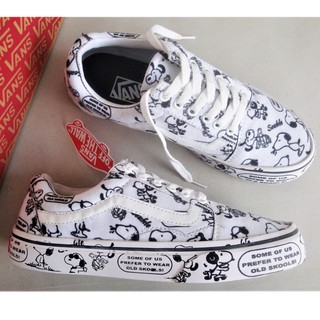 vans old skool snoopy black