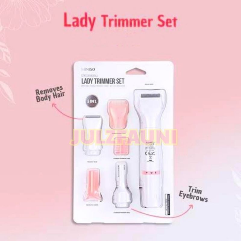 lady trimmer set