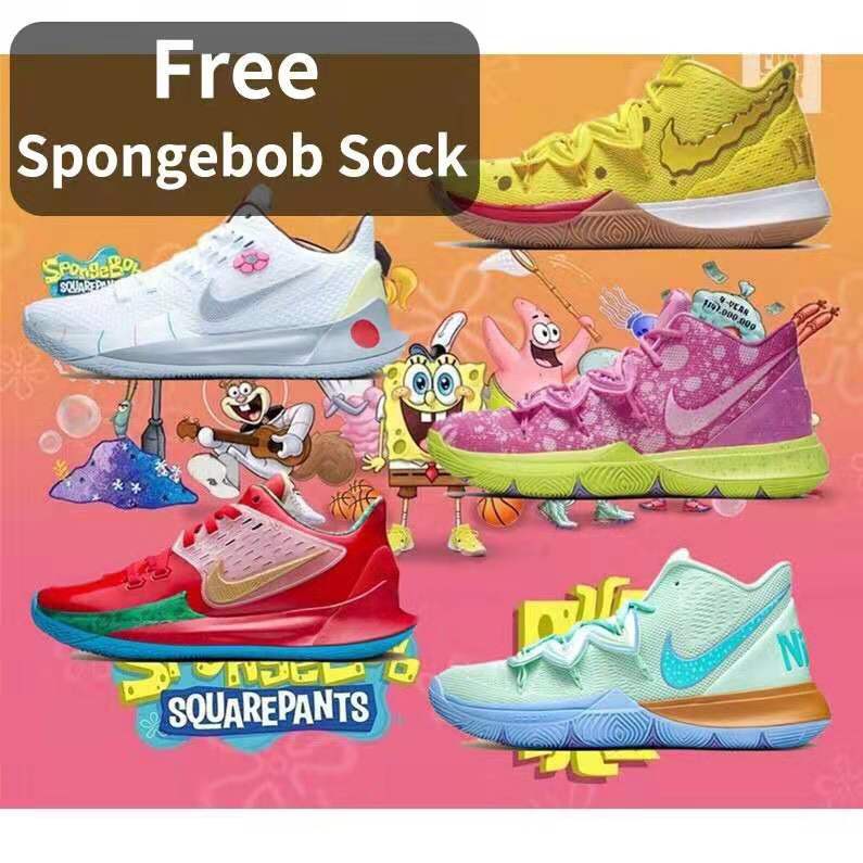 kyrie spongebob shoes men
