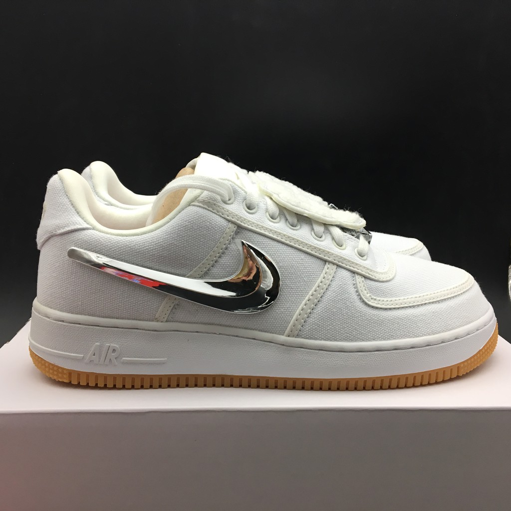 travis scott white air force 1