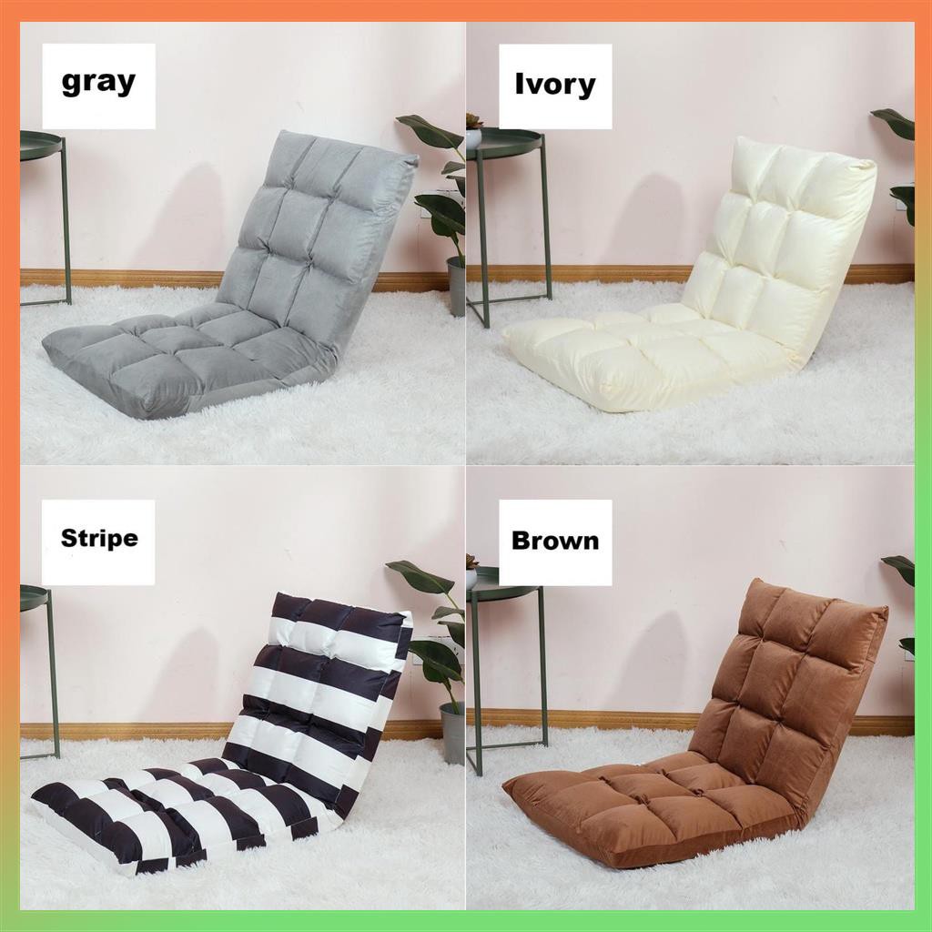 【Available】Lazy Sofa Tatami Five-speed Foldable Floor Chair Reclining ...