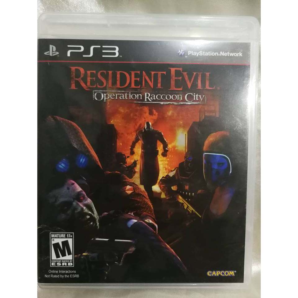 resident evil ps3 games