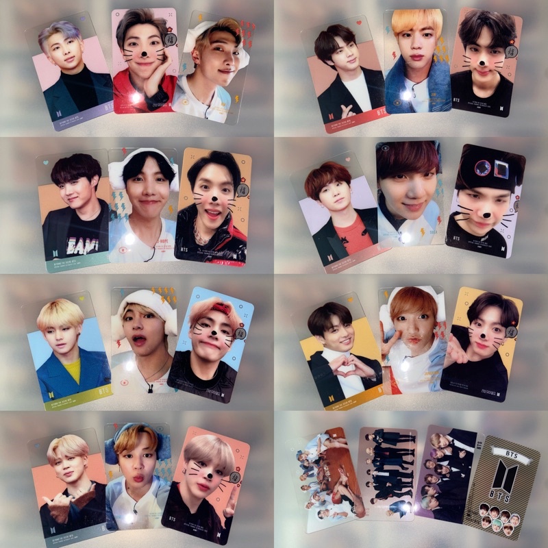 BTS FAN-MADE LOMO TRANSPARENT PC/PHOTOCARDS | Shopee Philippines