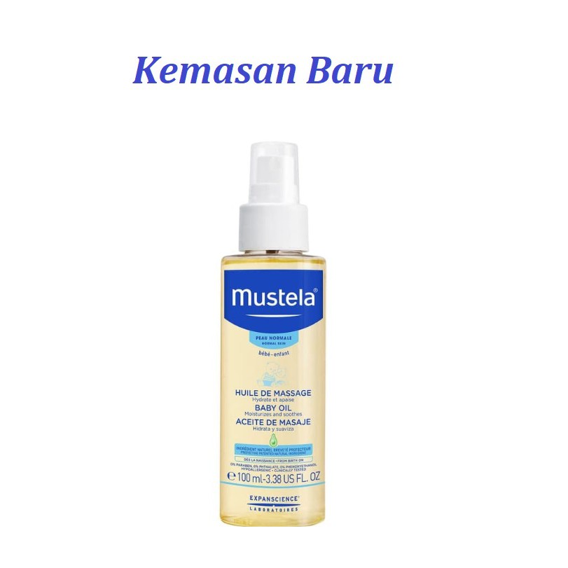 mustela baby oil 100ml