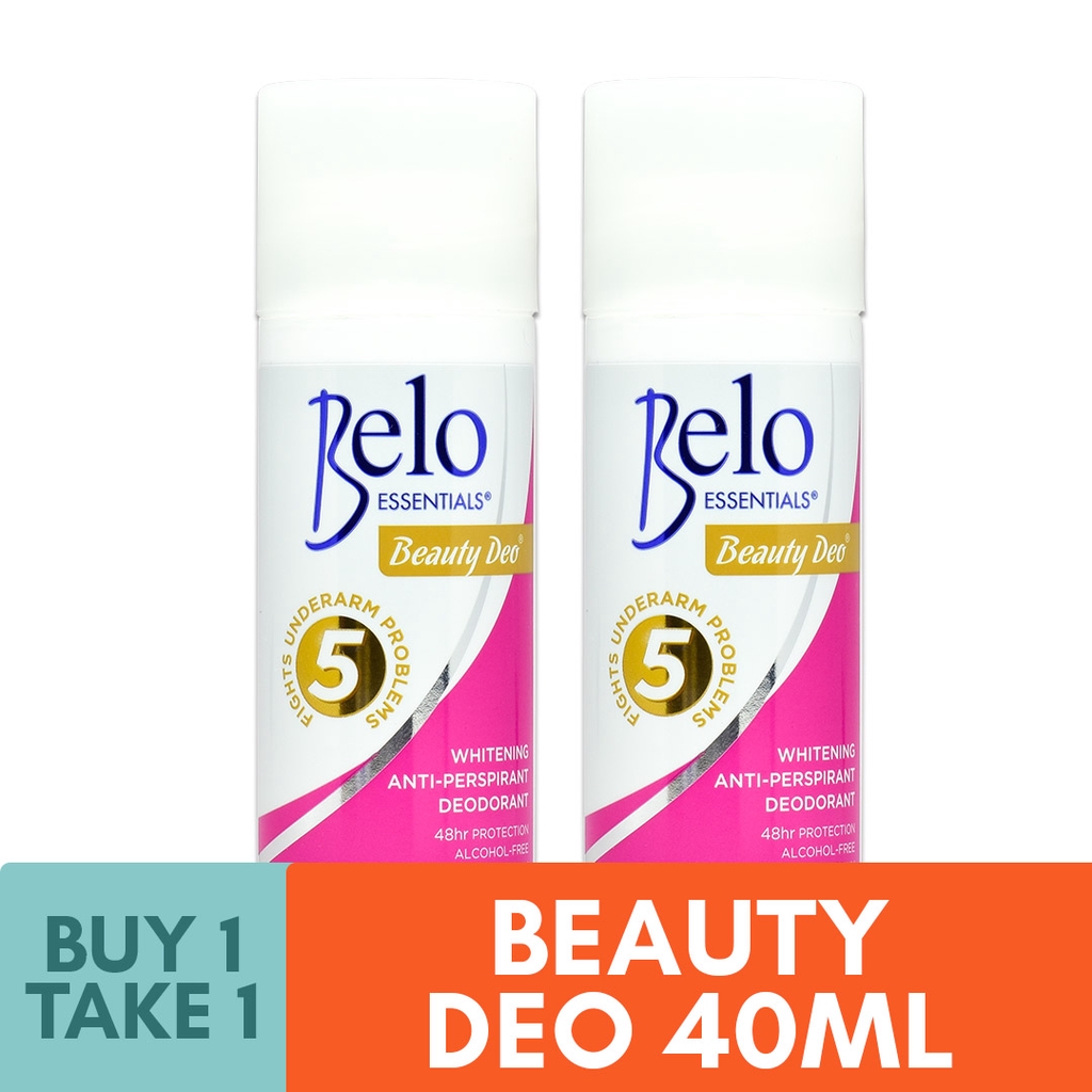 Belo Whitening Beauty Deo Roll On 40mL Buy 1 Take 1 | Shopee Philippines