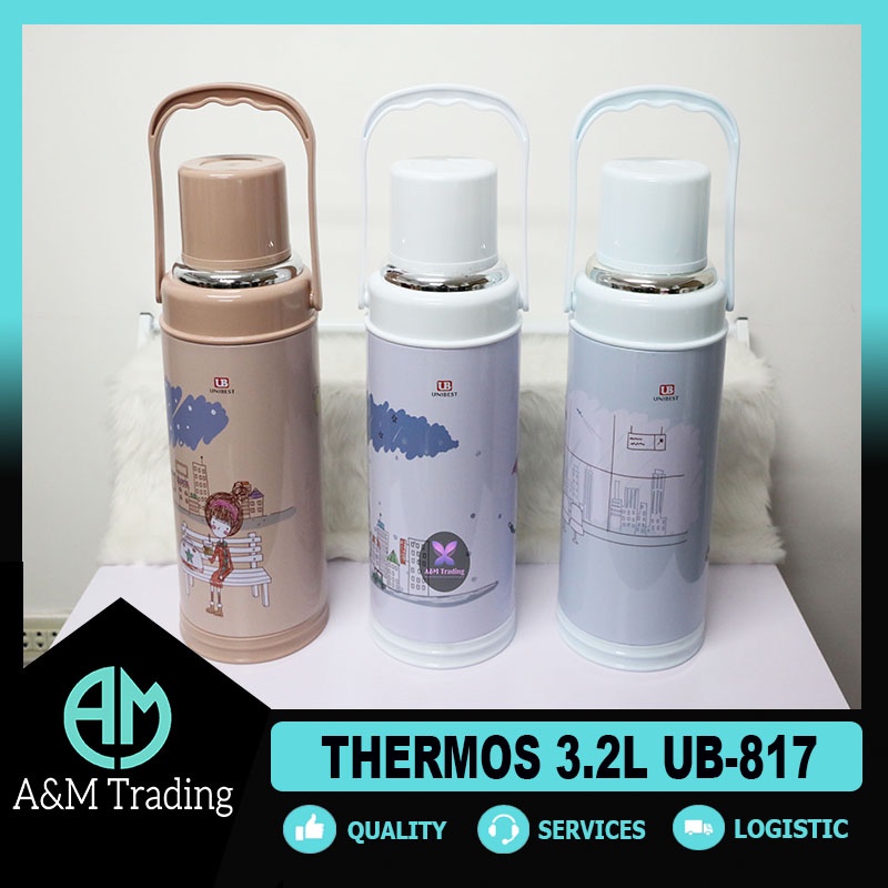 Unibest Thermos 3.2Liters Keeps water Hot for 24 Hours Shopee Philippines