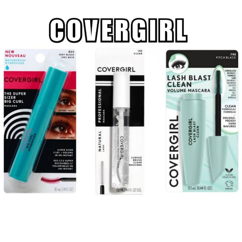 Covergirl Mascara Waterproof Clear Natural Lash Volume Shopee Philippines