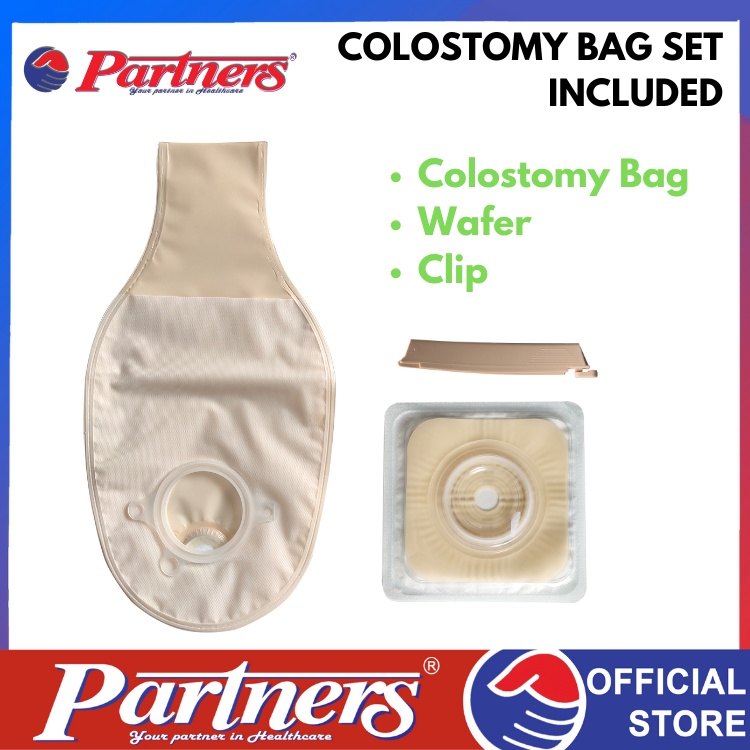 Colostomy Bag 45mm,57mm,60mm & 70mm (1set) PARTNERS | Shopee Philippines