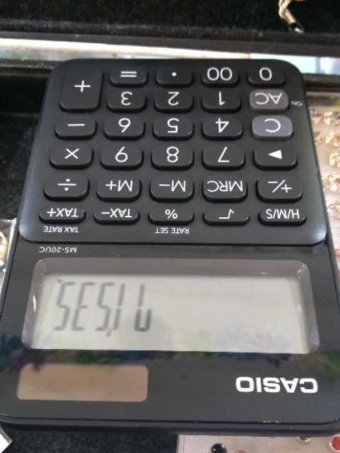 Casio Ms uc Bk Color Calculator Shopee Philippines