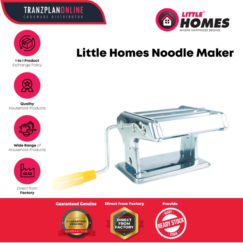 Little Homes Noodle Maker Manual Pasta Maker Machine Mesin Mee | Shopee