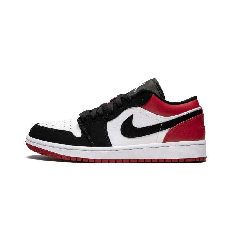 aj 1 low black toe