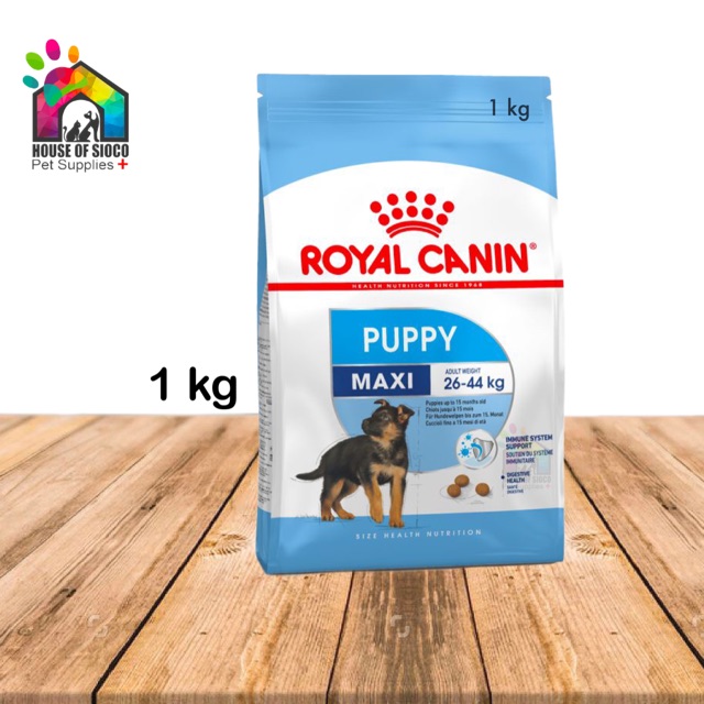 royal canin maxi puppy 1kg