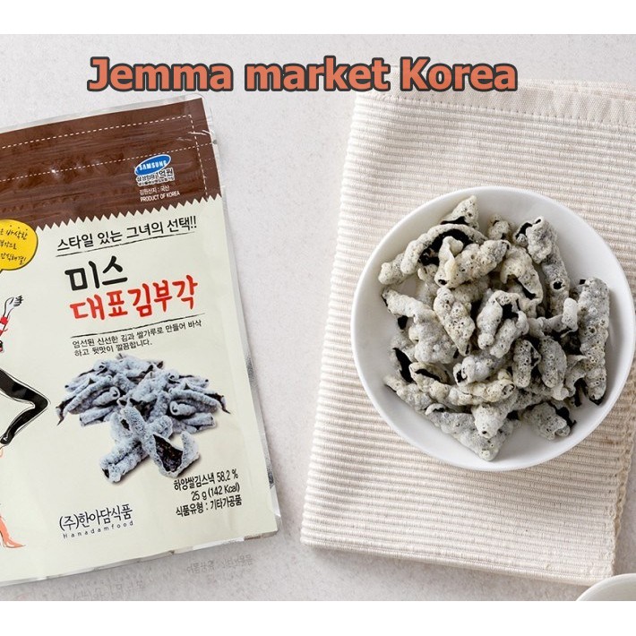 [Kim Bugak Bugak]Seaweed Chips White Rice Covered Seaweed 25g Youn
