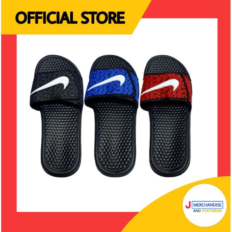 nike adjustable slides