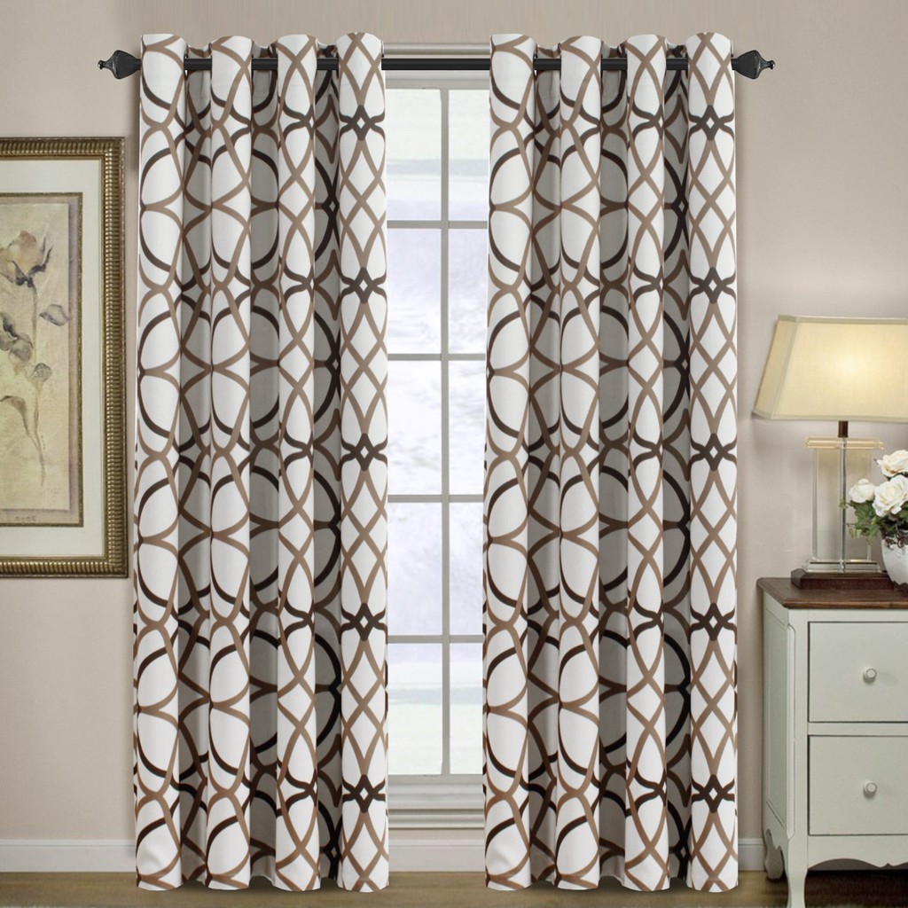 H Versailtex Blackout 96 Inch Curtains For Living Room Shopee