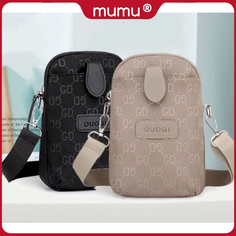 Mumu 2044 Fashion GD Nylon Ladies Sling Bag Japanese Style Phone Pouch