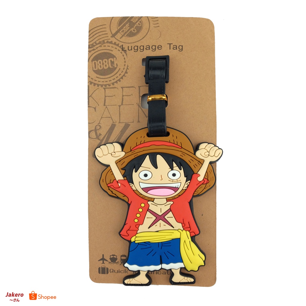 One Piece Luggage Tag Luffy LT000502 Shopee Philippines