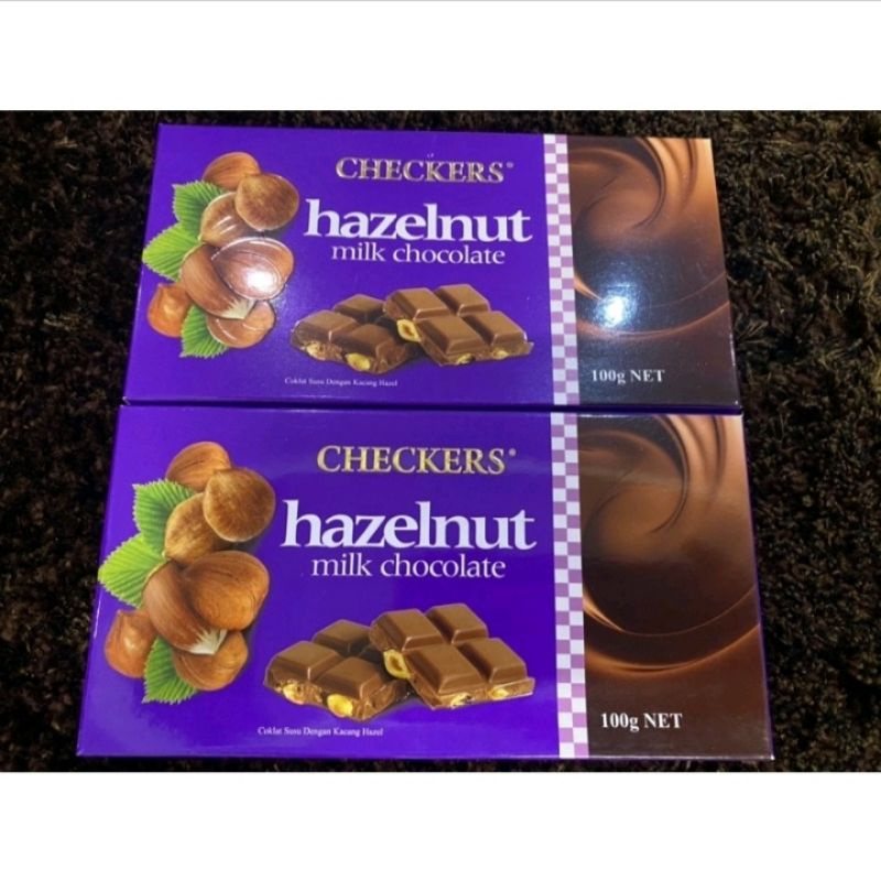 SALE‼️ Checkers Chocolate Hazelnut Bar 100g Shopee Philippines