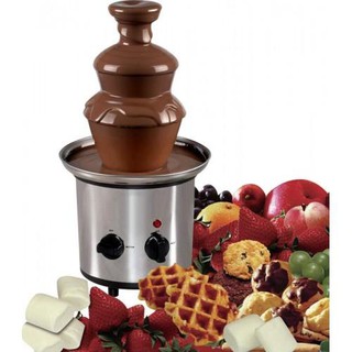 BIG SIZE 4 LAYER Electric Chocolate Fountain Chocolate Melted Chocolate Heater Fondue Pots Dessert
