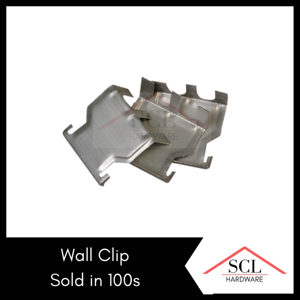 W Clip / Wall Clip Metal Furring / Double Furring clip (Sold in 100 pcs
