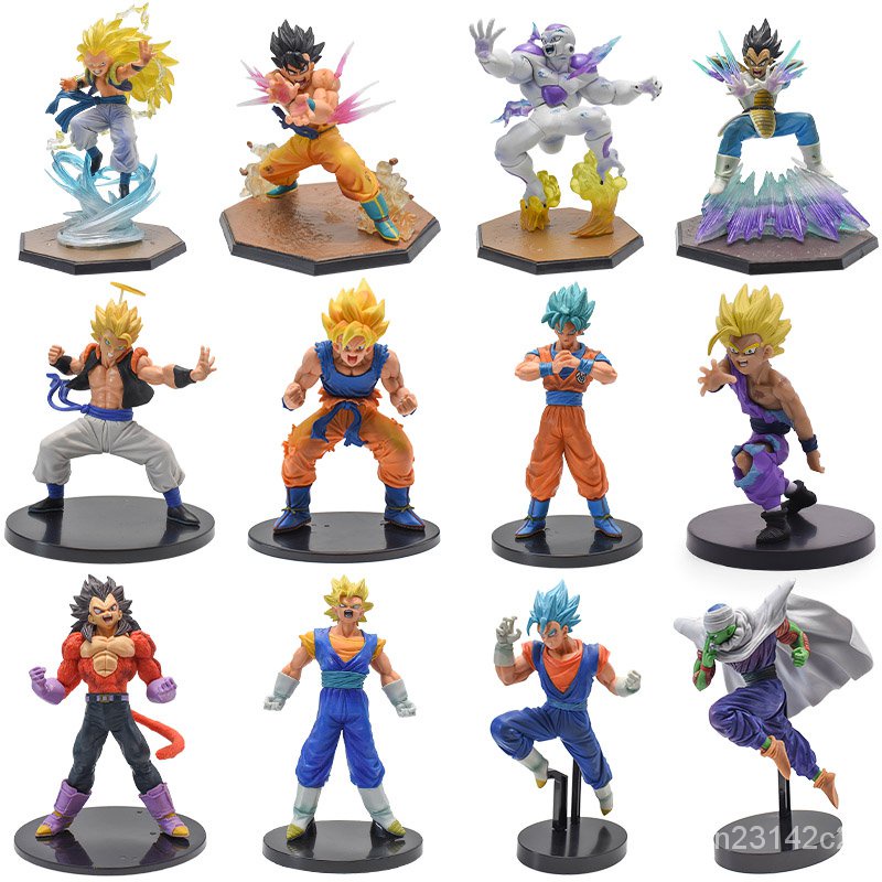 Anime Dragon Ball Z Dbz Son Goku Gotenks Vegeta Trunks Vriezer Piccolo ...